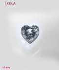 Akralik Kristal Kalp 15 mm - 10520