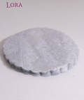 Desenli Simli Tül 22cm - 11218