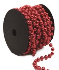 8mm Kırmızı Boncuk Garland - 16010