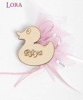 Ahşap Biblolu Kız Bebek - 33156