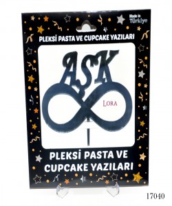 Pasta Harf ve Yazıları - 17040